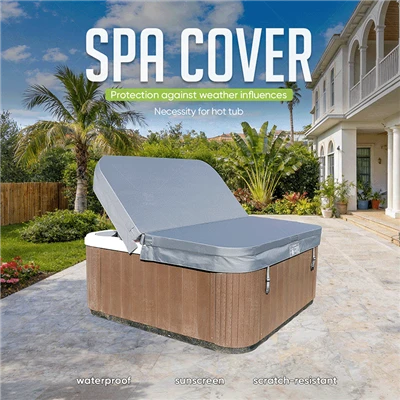 1024 lysegrå Oxford SPA-cover